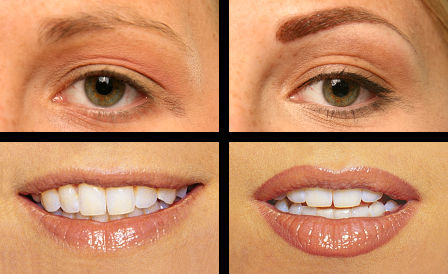 Permanent Make Up für Augen und Lippen